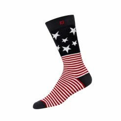 FootJoy ProDry Patriotic Crew Sock 7 FootJoy ProDry Patriotic Crew Sock -golf ball Shop footjoy prodry patriotic crew sock stars stripes 01 92967.1633024914