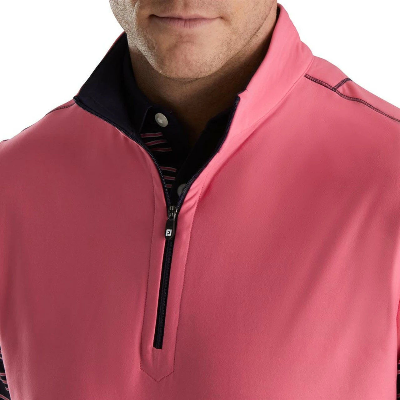 FootJoy Quarter-Zip Brushed Back Vest 5 FootJoy Quarter-Zip Brushed Back Vest - Image 3