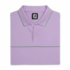 FootJoy Small Details Stretch Pique Knit Collar Polo -golf ball Shop footjoy small details stretch pique knit collar polo lavender 04 83826.1673905896