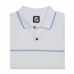 FootJoy Small Details Stretch Pique Knit Collar Polo -golf ball Shop footjoy small details stretch pique knit collar polo white 04 90428.1673900627