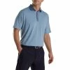 FootJoy Solid Spiral Print Trim Lisle Self Collar Polo - FJ Logo -golf ball Shop footjoy solid spiral print trim lisle self collar polo fj logo 01 90164.1676597106