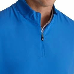 FootJoy Stretch Woven Vest With Knit Accents -golf ball Shop footjoy stetch woven vest with knit accents royal 03 31212.1673903515