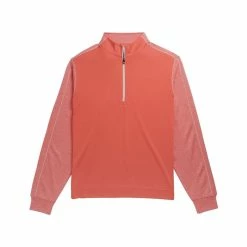 FootJoy Tonal Heather Mid Layer -golf ball Shop footjoy tonal heather mid layer coral 01 70854.1636977686