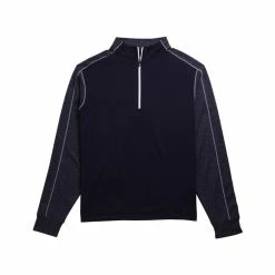FootJoy Tonal Heather Mid Layer -golf ball Shop footjoy tonal heather mid layer navy 01 86397.1636977686