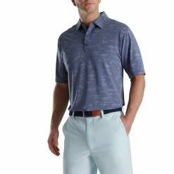 FootJoy Tropic Golf Print Lisle Self Collar Polo 22 FootJoy Tropic Golf Print Lisle Self Collar Polo -golf ball Shop footjoy tropic golf print lisle self collar polo bluestone denim 01 05441.1673902388