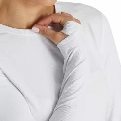 FootJoy Women's Base Layer -golf ball Shop footjoy womens base layer white 03 52112.1673901066