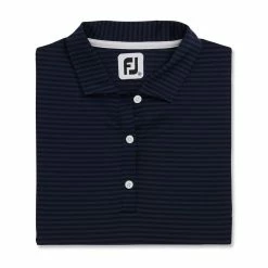 FootJoy Women's Cap Sleeve Tonal Stripe Polo 13 FootJoy Women's Cap Sleeve Tonal Stripe Polo -golf ball Shop footjoy womens cap sleeve tonal stripe polo navy 04 04762.1673901559