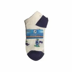FootJoy Women's ComfortSof Low Cut 19th Hole Print Fashion Sock 12 FootJoy Women's ComfortSof Low Cut 19th Hole Print Fashion Sock -golf ball Shop footjoy womens comfortsof low cut 19th hole print fashion sock purple 01 25634.1671653297