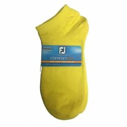 FootJoy Women's ComfortSof Low Cut Solid Print Fashion Sock 13 FootJoy Women's ComfortSof Low Cut Solid Print Fashion Sock -golf ball Shop footjoy womens comfortsof low cut solid print fashion sock yellow 01 00649.1671655143