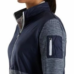 FootJoy Women's Full-Zip Space Dye Mid-Layer 24 FootJoy Women's Full-Zip Space Dye Mid-Layer -golf ball Shop footjoy womens full zip space dye mid layer navy 04 92817.1676586042