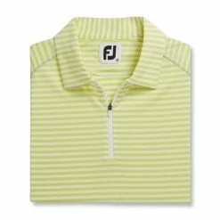 FootJoy Women's Heather Stripe Polo 31 FootJoy Women's Heather Stripe Polo -golf ball Shop footjoy womens heather stripe polo citrus 05 00720.1631901194