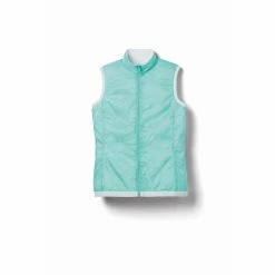 FootJoy Women's Insulated Reversible Vest -golf ball Shop footjoy womens insulated reversible vest white aquamarine 02 42400.1633109905
