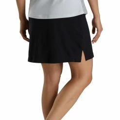 FootJoy Women's Knit Skort -golf ball Shop footjoy womens knit skort black 03 14393.1673904482