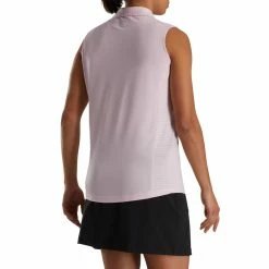 FootJoy Women's Open Placket Sleeveless Polo 31 FootJoy Women's Open Placket Sleeveless Polo -golf ball Shop footjoy womens open placket sleeveless polo pink 02 09981.1673285466