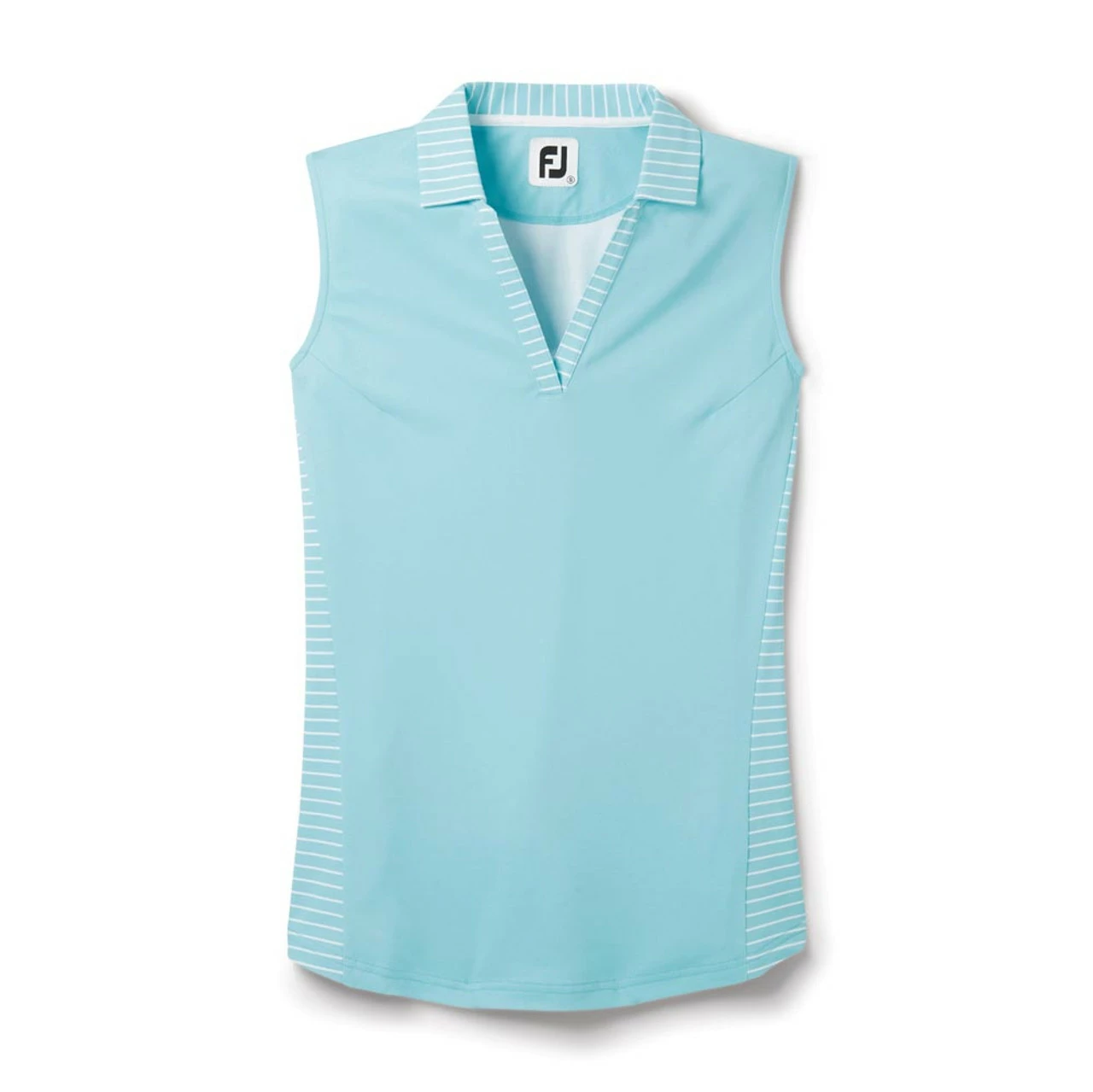 FootJoy Women's Open Placket Sleeveless Polo 7 FootJoy Women's Open Placket Sleeveless Polo - Image 5