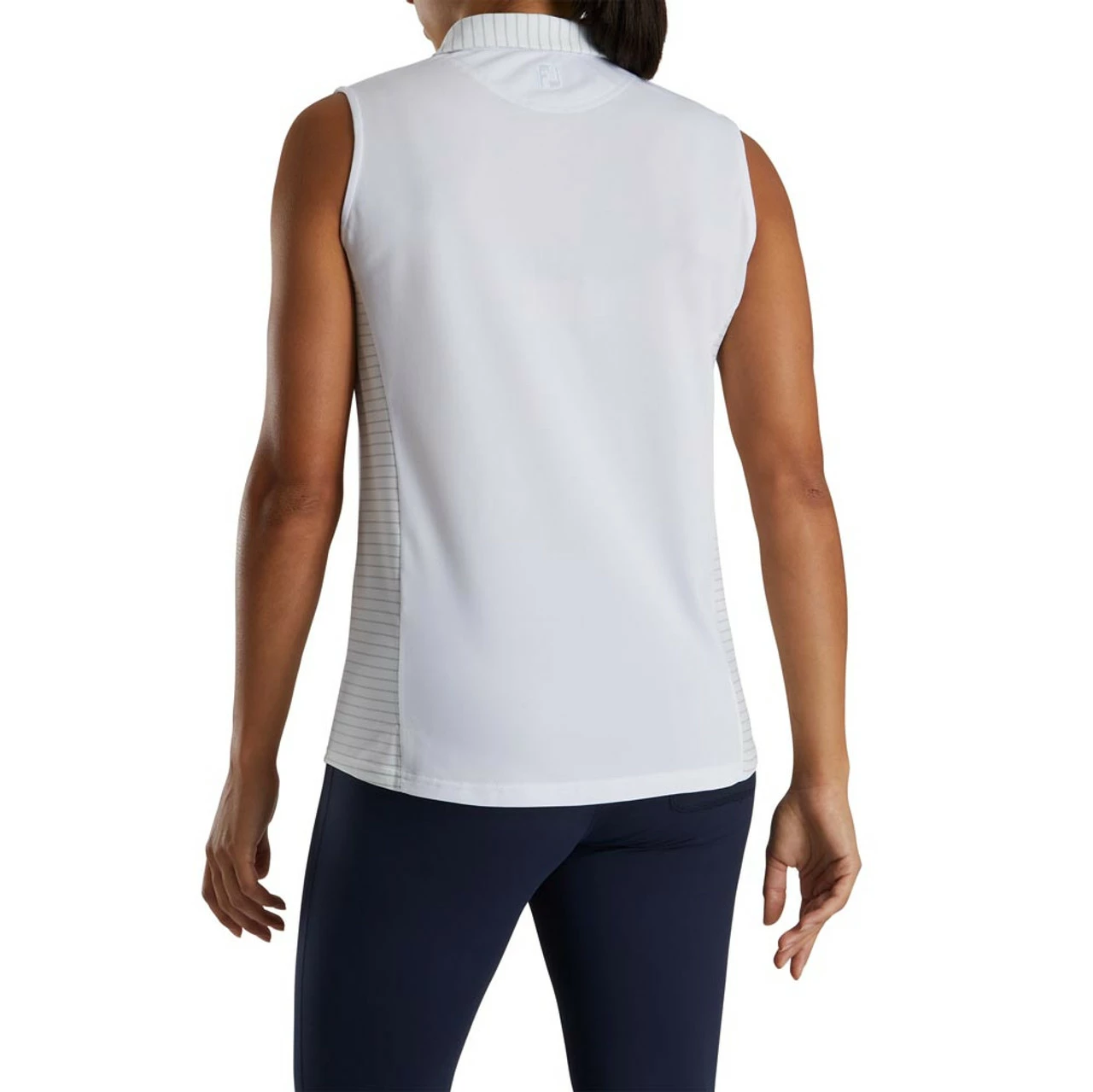 FootJoy Women's Open Placket Sleeveless Polo 13 FootJoy Women's Open Placket Sleeveless Polo - Image 11