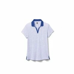 FootJoy Women's Open Placket Space Dye Polo