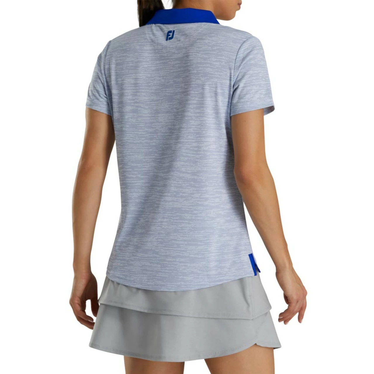 FootJoy Women's Open Placket Space Dye Polo 5 FootJoy Women's Open Placket Space Dye Polo - Image 3