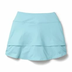 FootJoy Women's Performance Layered Skort -golf ball Shop footjoy womens performance layered skort sky 01 05392.1676594682