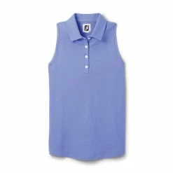 FootJoy Women's Ribbed Sleeveless Polo 27 FootJoy Women's Ribbed Sleeveless Polo -golf ball Shop footjoy womens ribbed sleeveless polo violet 01 59834.1676591555