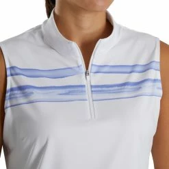 FootJoy Women's Watercolor Block Sleeveless Polo 32 FootJoy Women's Watercolor Block Sleeveless Polo -golf ball Shop footjoy womens watercolor block sleeveless polo white violet 04 69403.1676588732