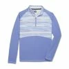 FootJoy Women's Watercolor Half-Zip Mid-Layer 2 FootJoy Women's Watercolor Half-Zip Mid-Layer -golf ball Shop footjoy womens watercolor half zip mid layer violet 01 31089.1676586298