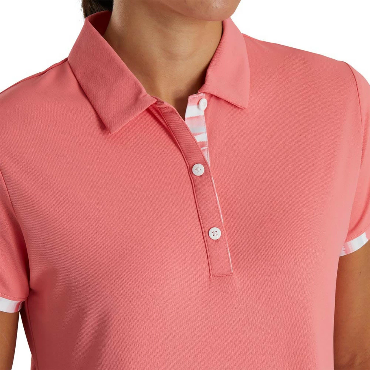 FootJoy Women's Watercolor Trim Polo 26 FootJoy Women's Watercolor Trim Polo - Image 24