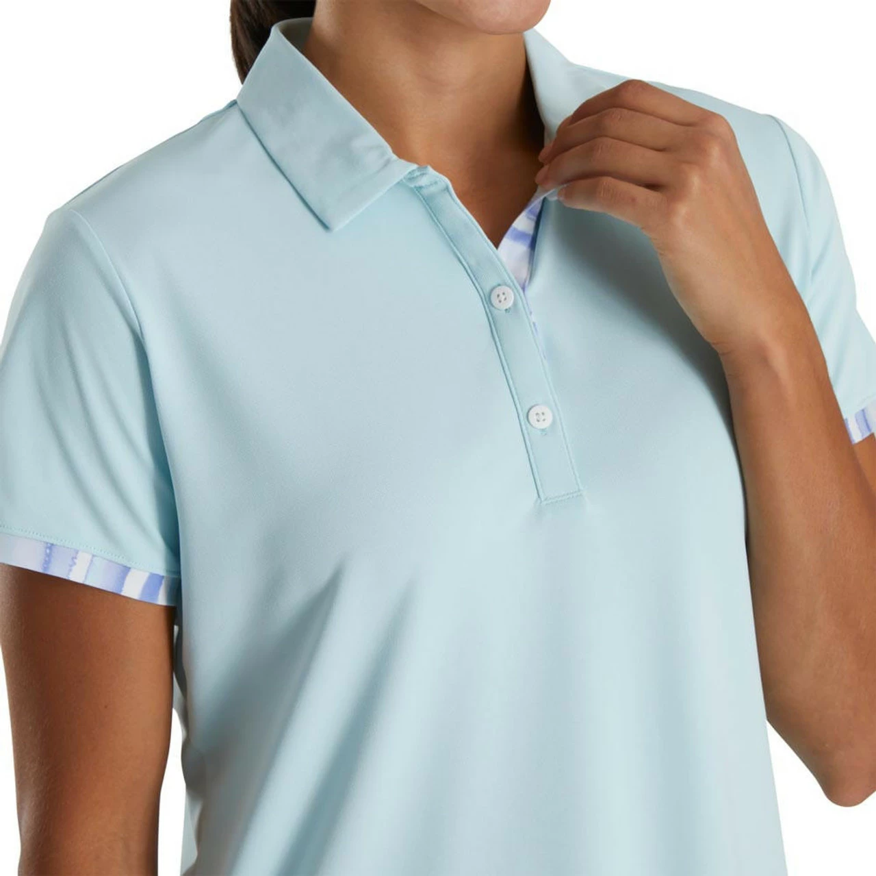 FootJoy Women's Watercolor Trim Polo 18 FootJoy Women's Watercolor Trim Polo - Image 16