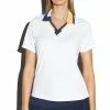GGBLUE Jasmine Sleeveless Polo -golf ball Shop ggblue jasmine sleeveless polo navy white midas 01 08829.1649880226