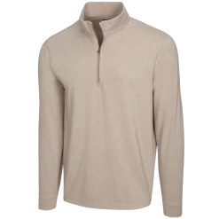 Greg Norman Heathered 1/4 Zip Mock 18 Greg Norman Heathered 1/4 Zip Mock -golf ball Shop greg norman heathered 1 4 zip mock bamboo heather 01 14060.1632774997