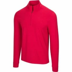 Greg Norman Heathered 1/4 Zip Mock 14 Greg Norman Heathered 1/4 Zip Mock -golf ball Shop greg norman heathered 1 4 zip mock british red heather 01 25359.1632774996