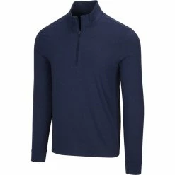 Greg Norman Heathered 1/4 Zip Mock 17 Greg Norman Heathered 1/4 Zip Mock -golf ball Shop greg norman heathered 1 4 zip mock navy heather 01 51028.1632774996