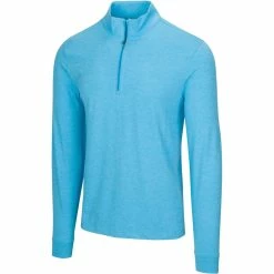 Greg Norman Heathered 1/4 Zip Mock 19 Greg Norman Heathered 1/4 Zip Mock -golf ball Shop greg norman heathered 1 4 zip mock riviera blue heather 01 18533.1632775036