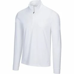 Greg Norman Heathered 1/4 Zip Mock 16 Greg Norman Heathered 1/4 Zip Mock -golf ball Shop greg norman heathered 1 4 zip mock white 01 42486.1632774996