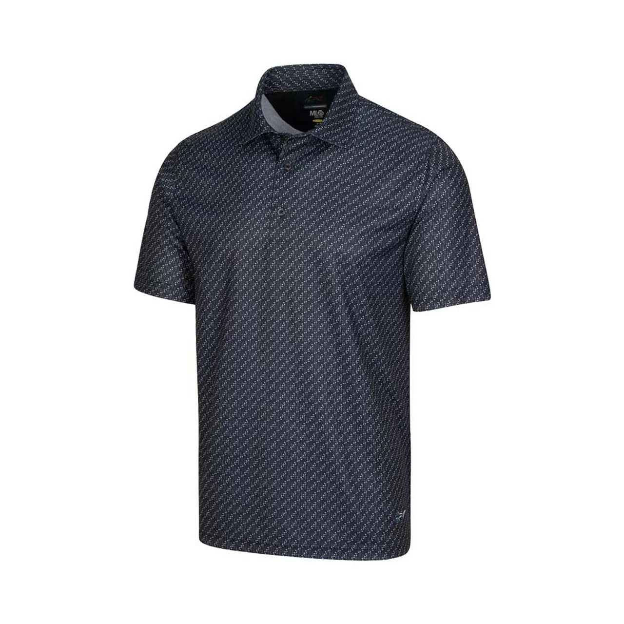 Greg Norman ML75 Microlux Iron Print Polo 3 Greg Norman ML75 Microlux Iron Print Polo