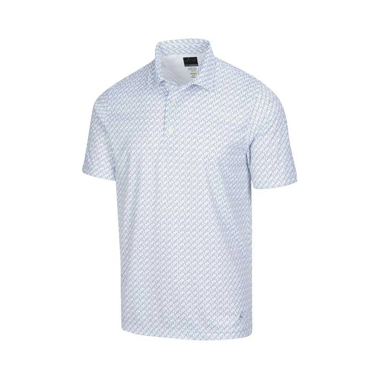 Greg Norman ML75 Microlux Iron Print Polo 6 Greg Norman ML75 Microlux Iron Print Polo - Image 4