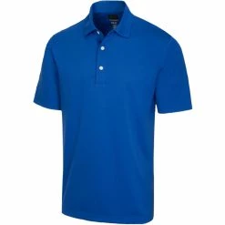 Greg Norman Protek ML75 Microlux 2Below Solid Polo -golf ball Shop greg norman protek ml75 microlux 2below solid polo indigo 01 78000.1632426741