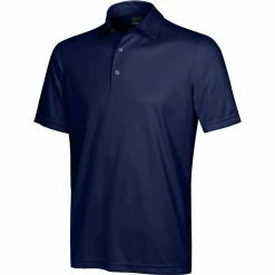 Greg Norman Protek ML75 Microlux 2Below Solid Polo -golf ball Shop greg norman protek ml75 microlux 2below solid polo navy 01 13029.1632426724