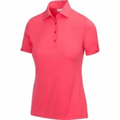 Greg Norman Women's 2Below Short Sleeve Polo -golf ball Shop greg norman womens 2below short sleeve polo field poppy 01 72428.1633378903