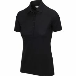 Greg Norman Women's Freedom Micro Pique Short Sleeve Polo -golf ball Shop greg norman womens freedom micro pique short sleeve polo black 01 1 61178.1659043412
