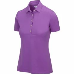 Greg Norman Women's Freedom Micro Pique Short Sleeve Polo -golf ball Shop greg norman womens freedom micro pique short sleeve polo sugar plum 01 22400.1659043412