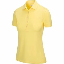 Greg Norman Women's Freedom Micro Pique Short Sleeve Polo