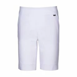 Greg Norman Women's ML75 Pull-On Stretch Shorts -golf ball Shop greg norman womens ml75 pull on stretch short white 01 28967.1633374882