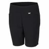 Greg Norman Women's Pull-On Stretch Shorts -golf ball Shop greg norman womens pull on stretch short black 01 58565.1633375074