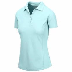 Greg Norman Women's Short Sleeve Protek Micro Pique Polo -golf ball Shop greg norman womens short sleeve protek micro pique polo blue mist 01 56942.1633463944