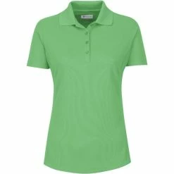 Greg Norman Women's Short Sleeve Protek Micro Pique Polo -golf ball Shop greg norman womens short sleeve protek micro pique polo cilantro 01 02023.1633463944