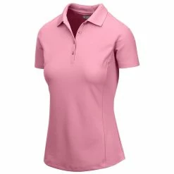 Greg Norman Women's Short Sleeve Protek Micro Pique Polo -golf ball Shop greg norman womens short sleeve protek micro pique polo pink sky 01 32409.1633463944
