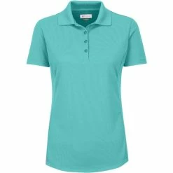 Greg Norman Women's Short Sleeve Protek Micro Pique Polo -golf ball Shop greg norman womens short sleeve protek micro pique polo sea glass 01 93562.1633463944