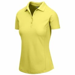Greg Norman Women's Short Sleeve Protek Micro Pique Polo -golf ball Shop greg norman womens short sleeve protek micro pique polo sunbright 01 12466.1633463944
