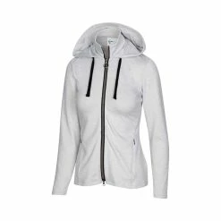 Greg Norman Women's Sofia Jacket -golf ball Shop greg norman womens sofia jacket dolphin heather 01 82044.1644439030